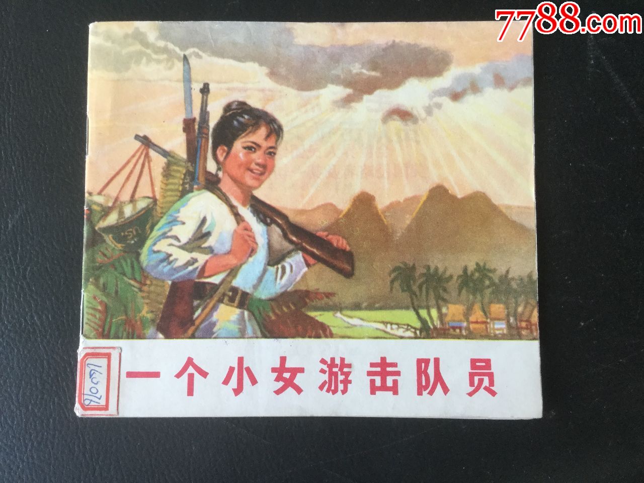 一个小女游击队员