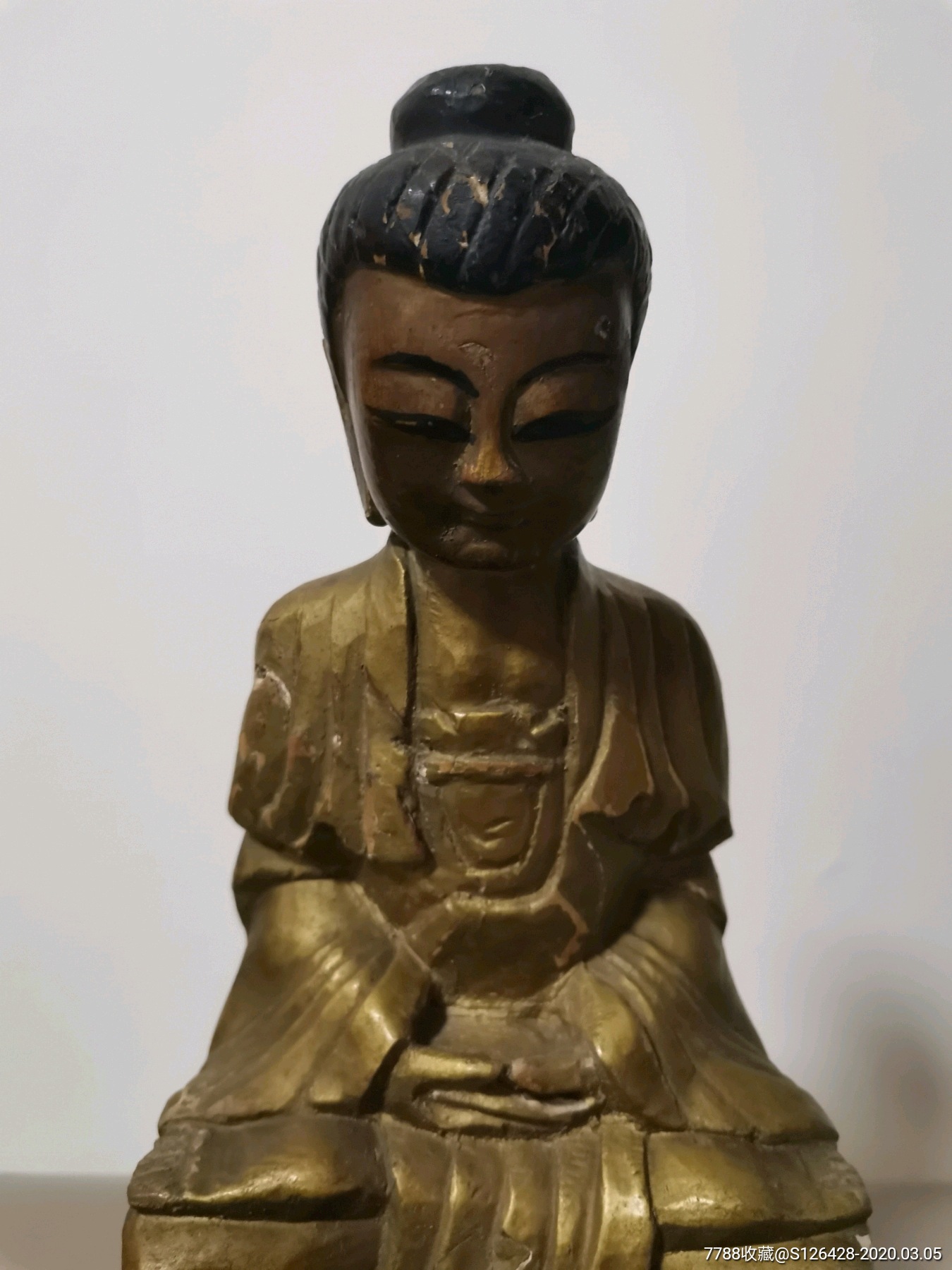 清代木雕佛像