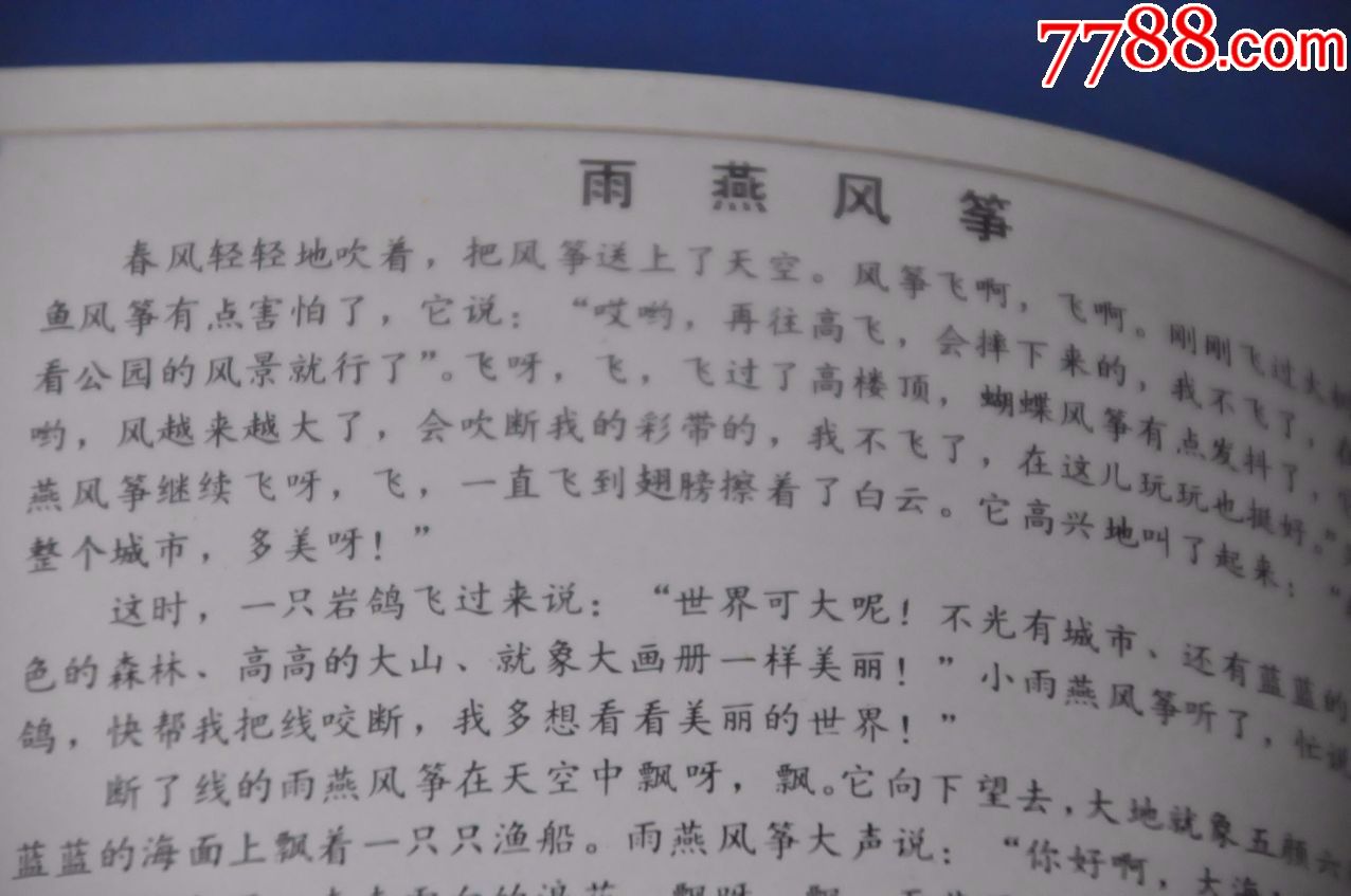 雨燕风筝——陕西少年儿童出版社