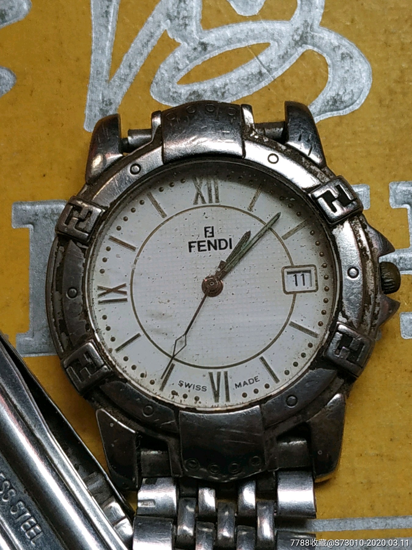 fendi石英男表