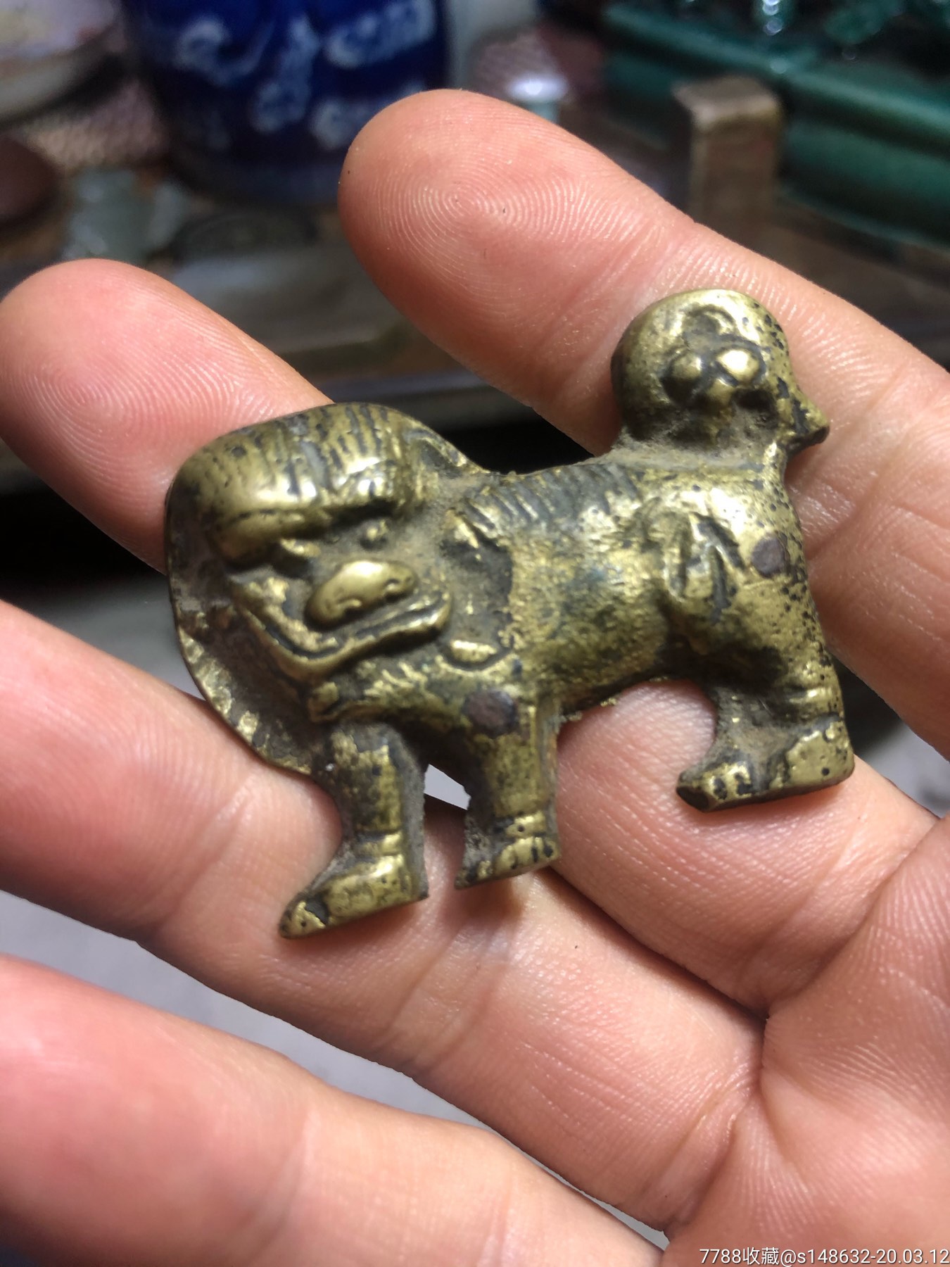 少见小铜狮子