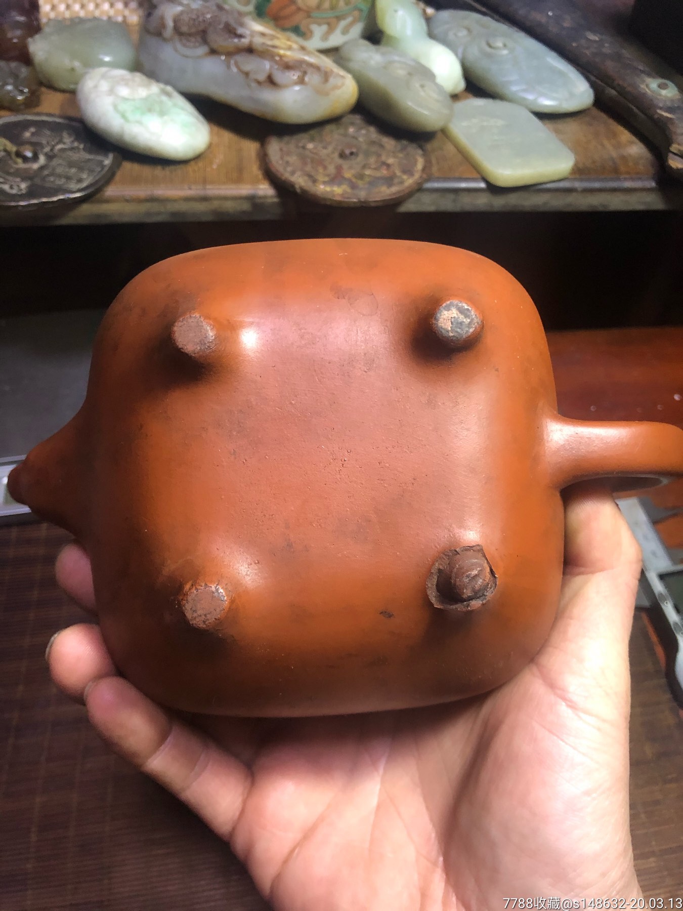 少见几十年老紫砂壶