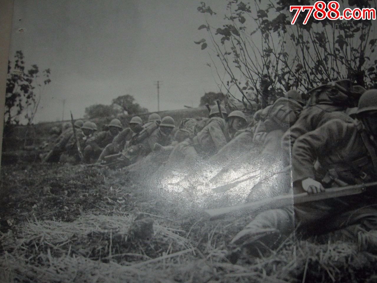 日本侵华罪证1937年写真特报《无锡占领的激斗》