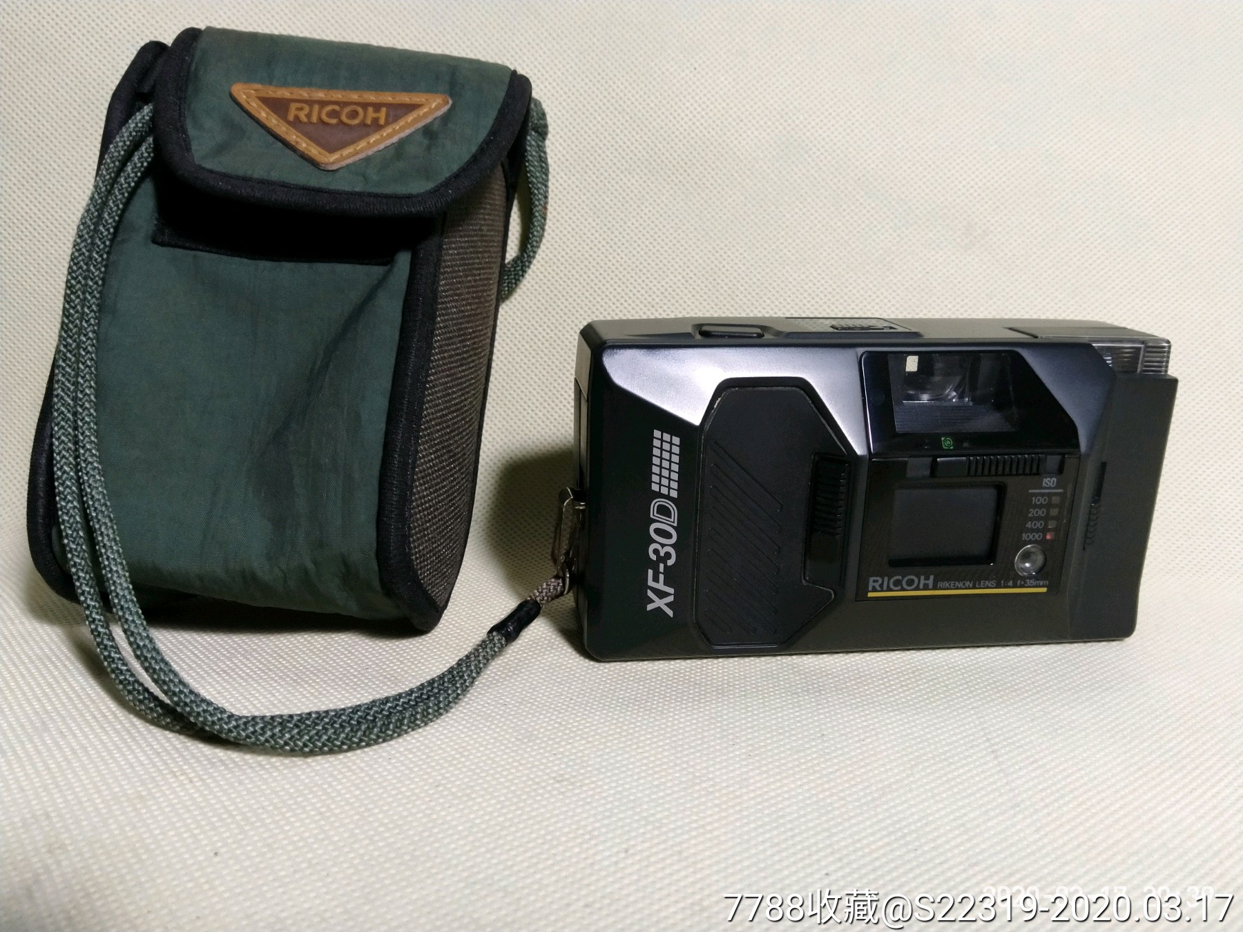美品理光牌xf-30d自动相机