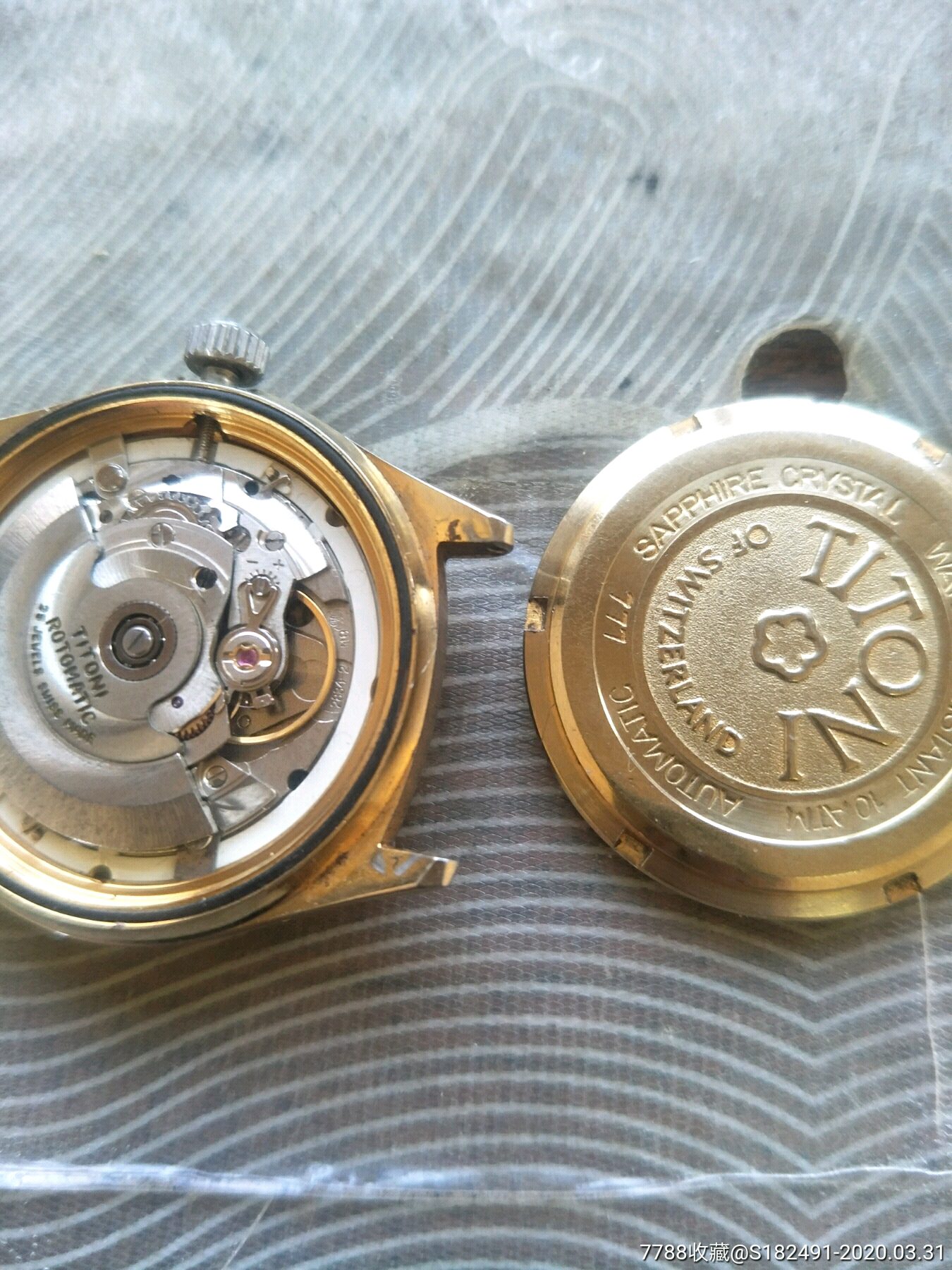 手表配件梅花2824-2eta机芯精磨机芯