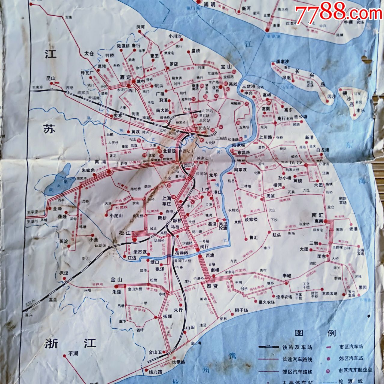79年上海地图