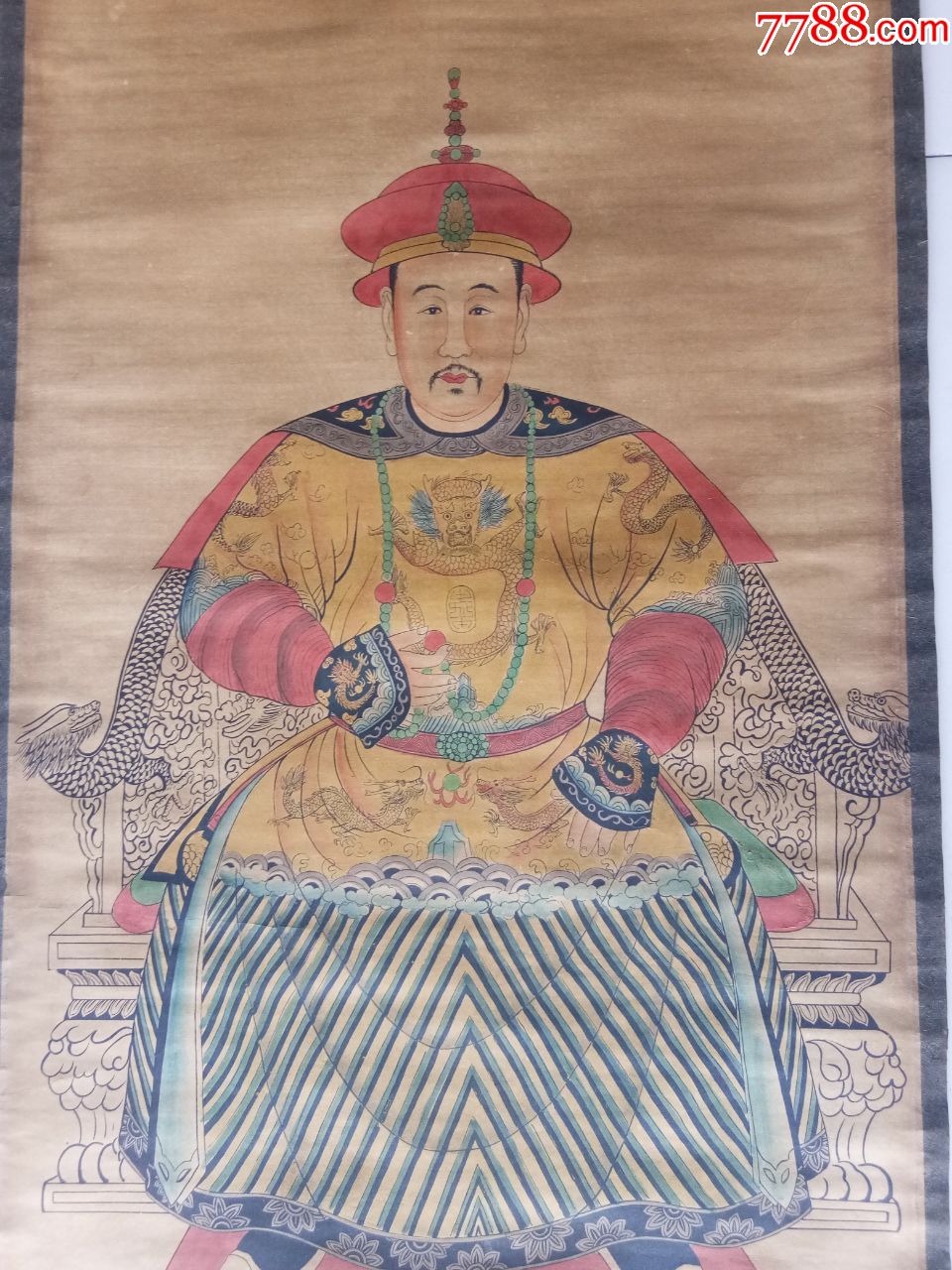雍正皇帝画像