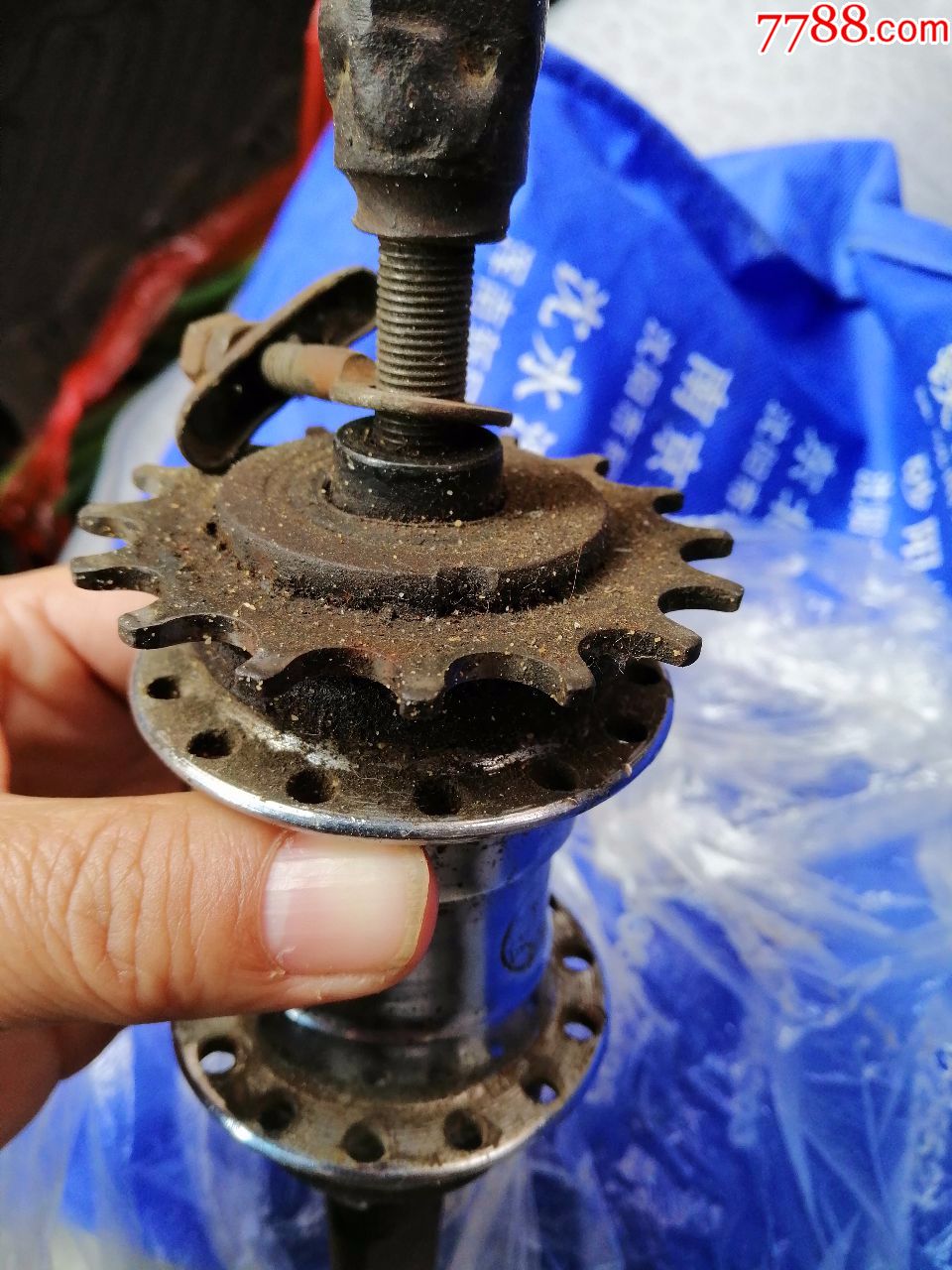 金鹿自行车踹闸