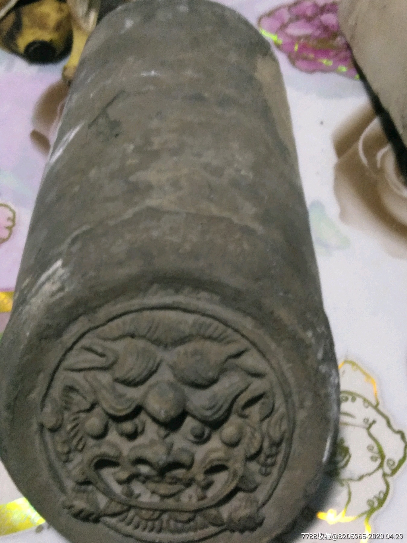 清代晚期狮头图腾瓦_瓦当_第7张