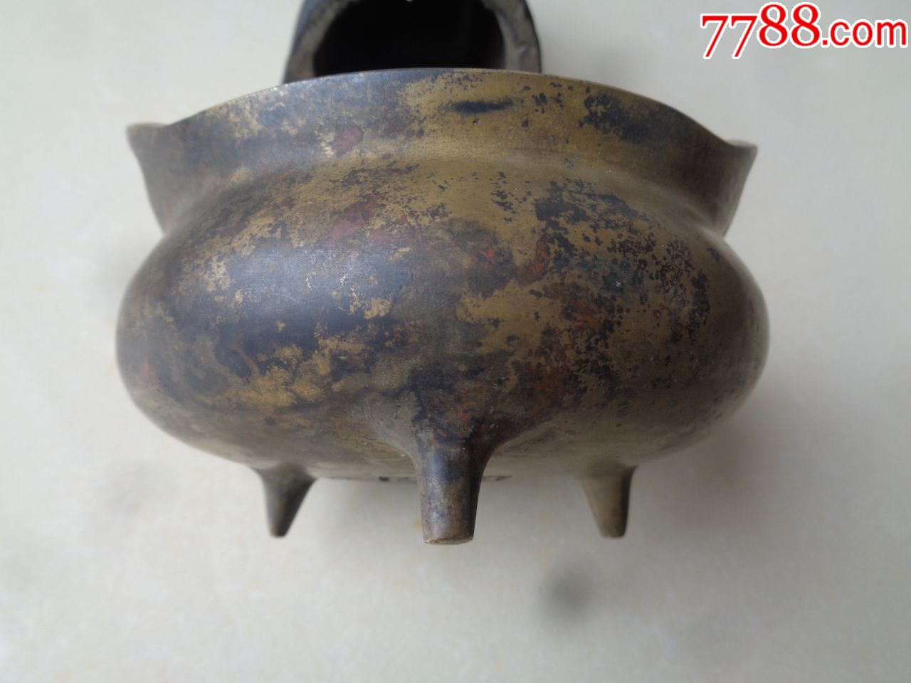 厚重的清代凤眼铜香炉_铜炉【琴书侣】_第14张