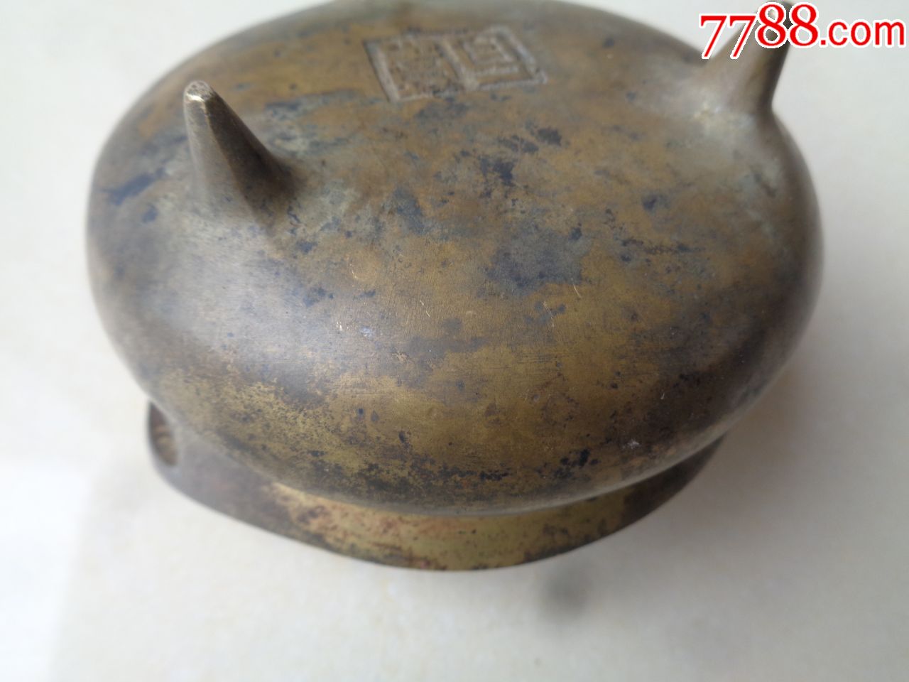 厚重的清代凤眼铜香炉_铜炉【琴书侣】_第17张