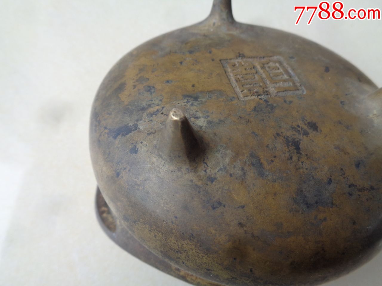 厚重的清代凤眼铜香炉_铜炉【琴书侣】_第18张