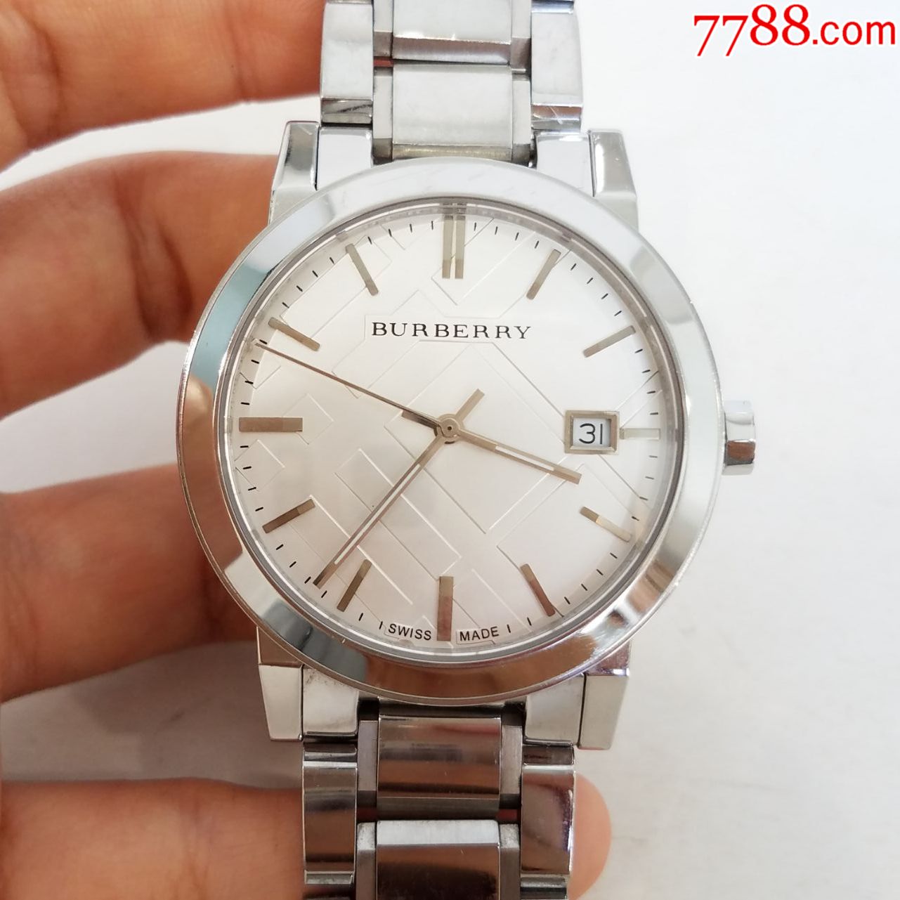 【英国皇室御用】国际奢侈品-burberry-巴宝莉(博柏利)石英男表_价格