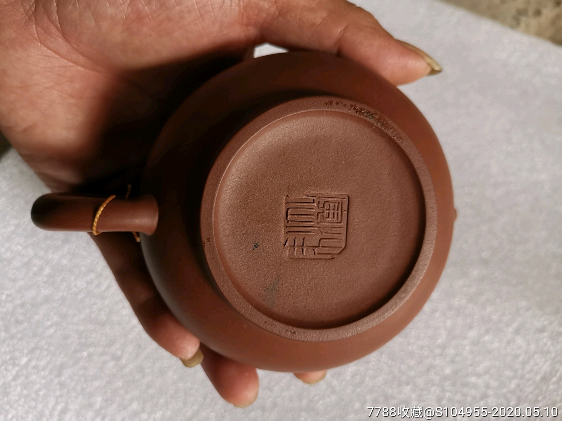 紫砂壶,全品,汪寅仙制,盖子紧