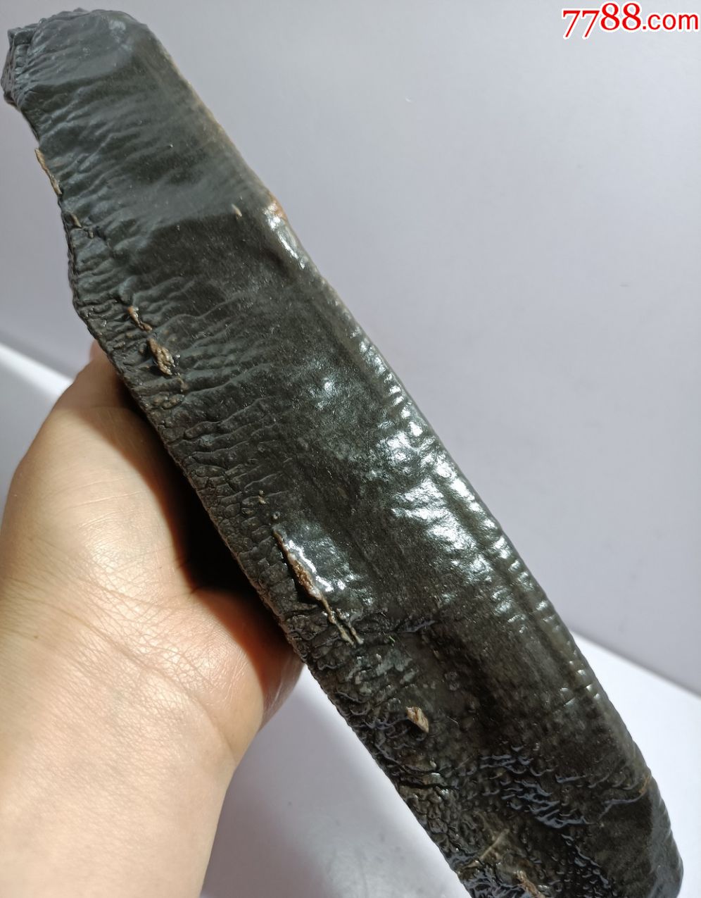 3872新疆哈密纹路泥石1680克_价格80元【玉泉陌】_第2张