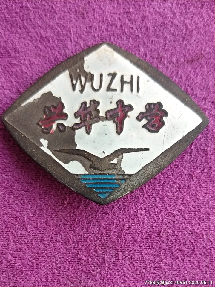 《兴华中学》铜章-校徽/毕业章-7788收藏__收藏热线