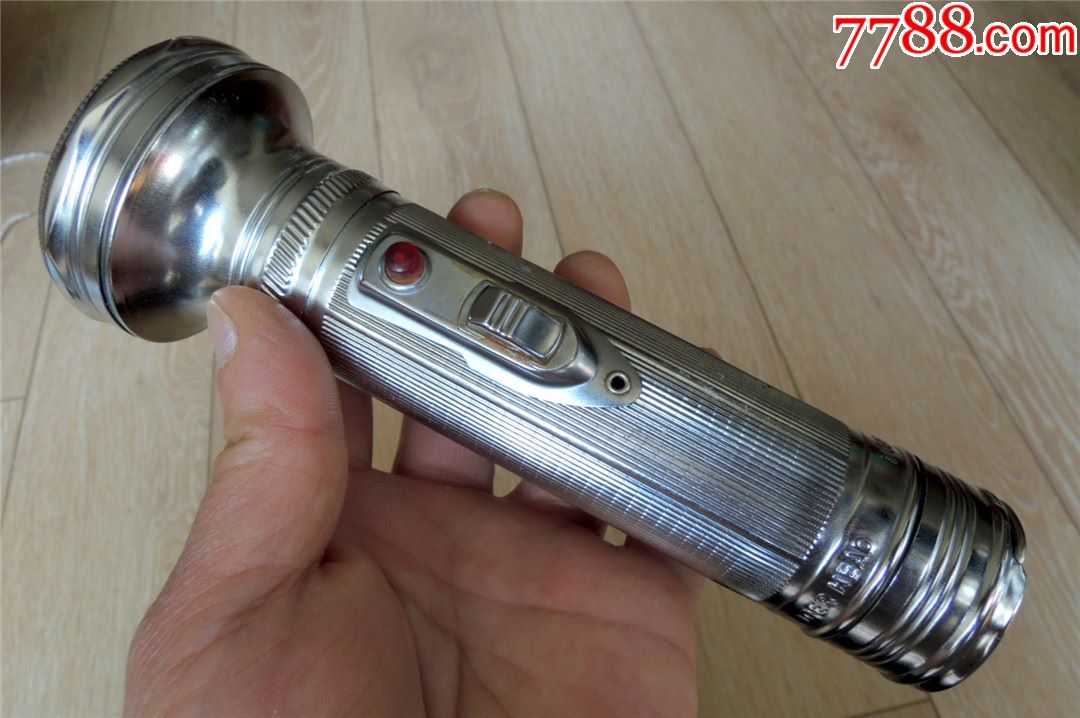 老国货收藏2005-80年代国产著名虎头牌手电筒-品好未使用