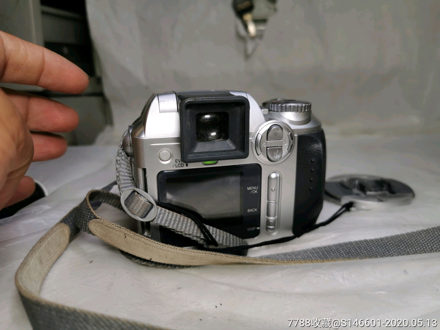 富士s3000老古董数码相机功能正常-卡片机/数码相机