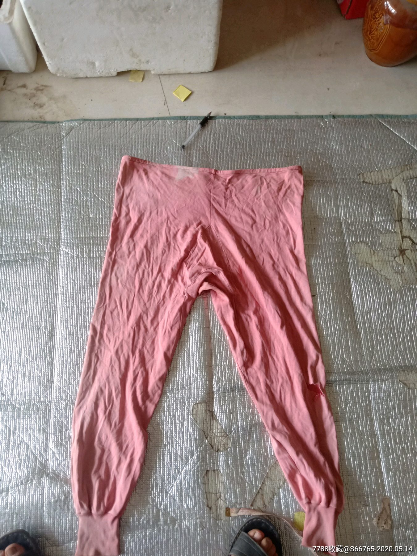 怀旧老补丁秋裤5条