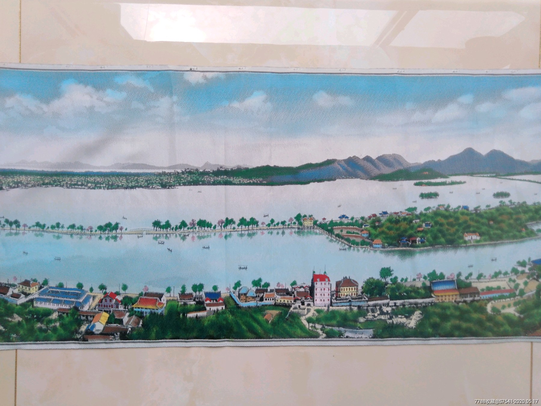 杭州西湖全景