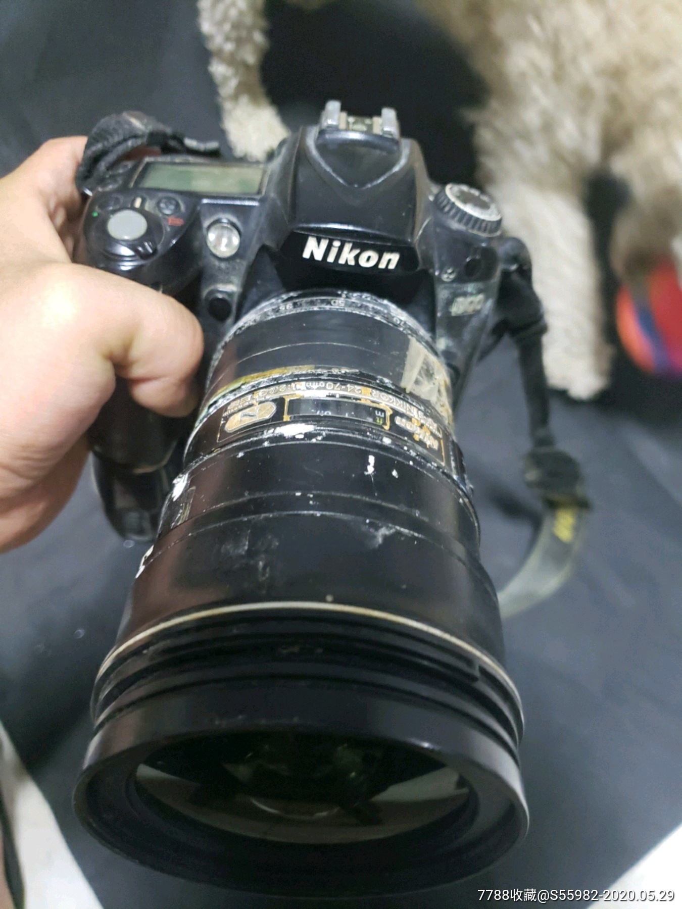 nikon尼康d90相机,配件机24-702.8镜头