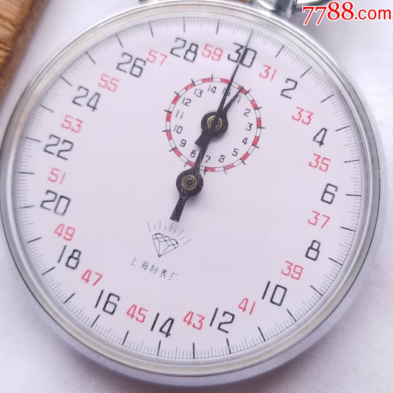 上海秒表厂-快速归位码-秒表计时-手动机械秒表
