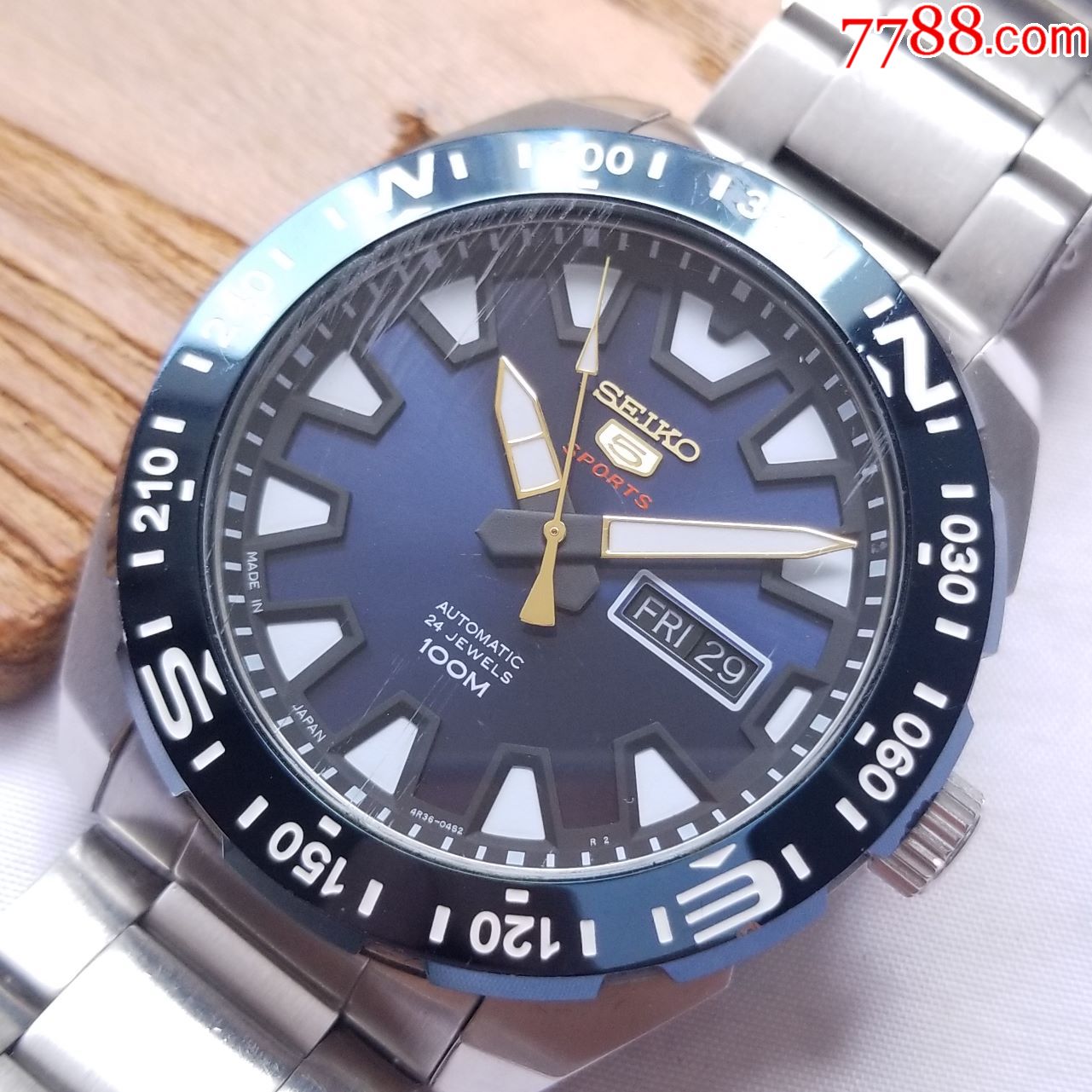 日本-seiko-精工-5号-户外运动型-自动机械男表_价格80元_第5张