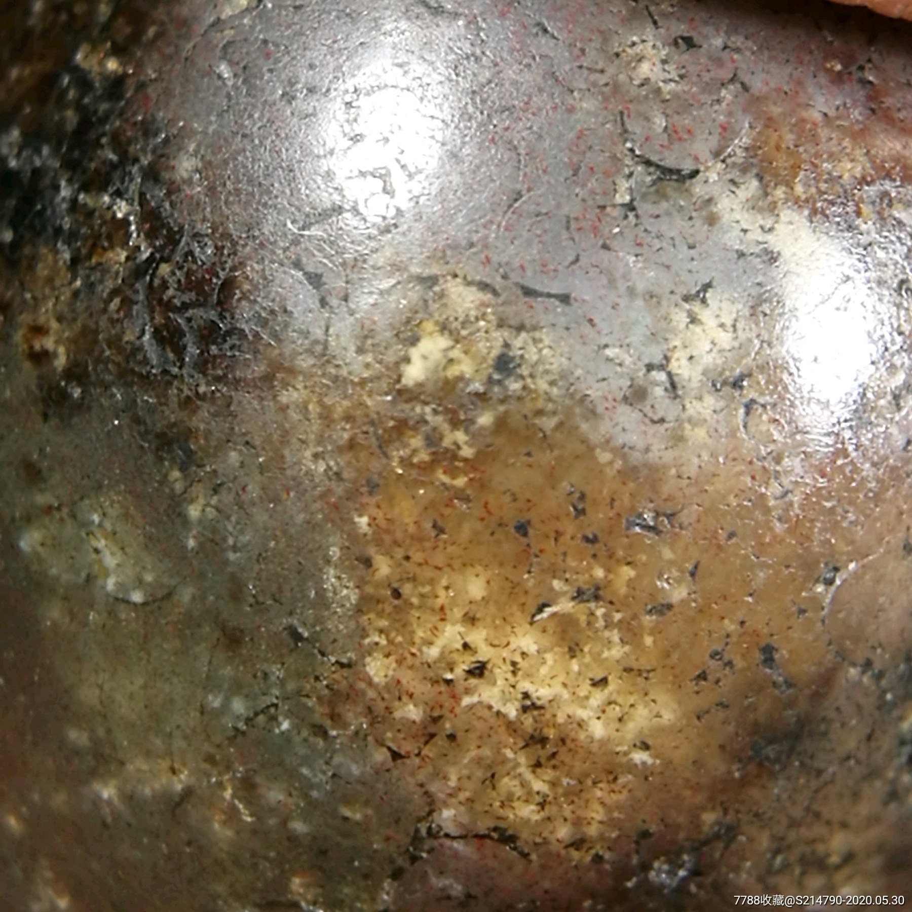 朱砂爆满象雄天珠虎牙达洛