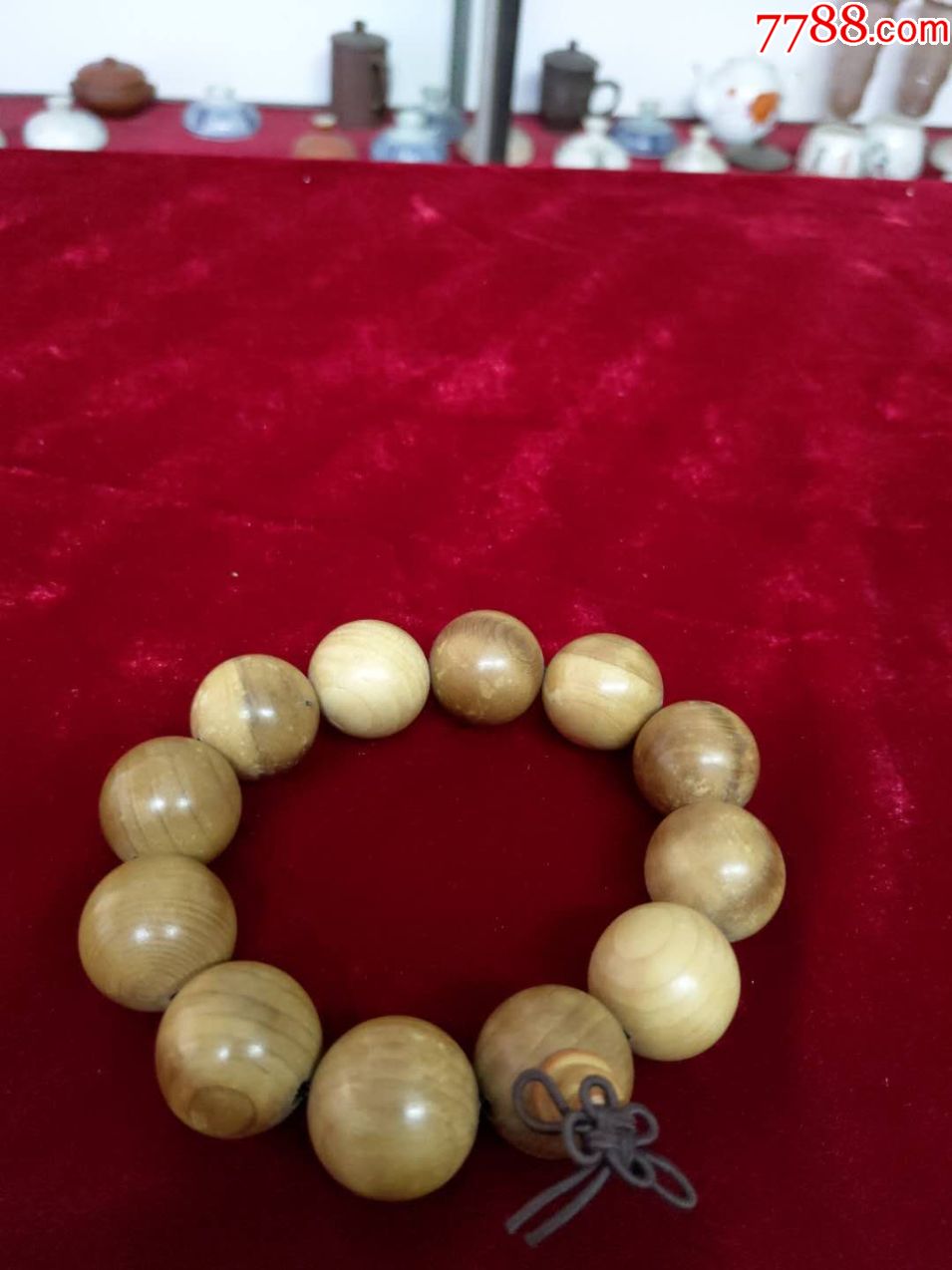 一串柏木手串