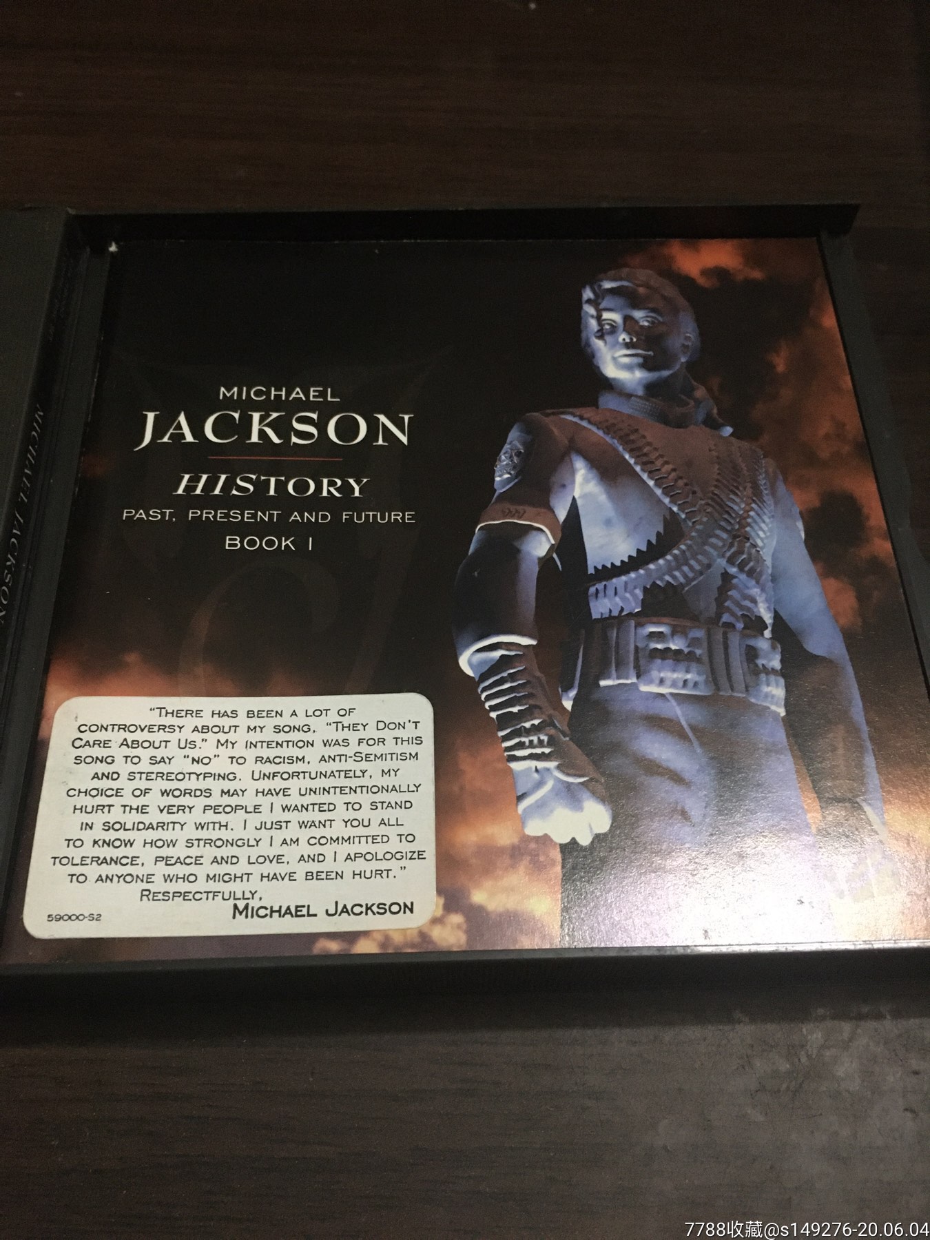 米高积逊michaeljacksonhistory2cd金碟精选