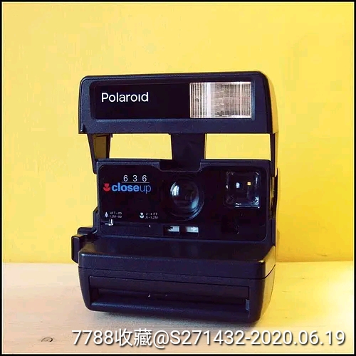 polaroid宝丽来636closeup拍立得一次成像相机