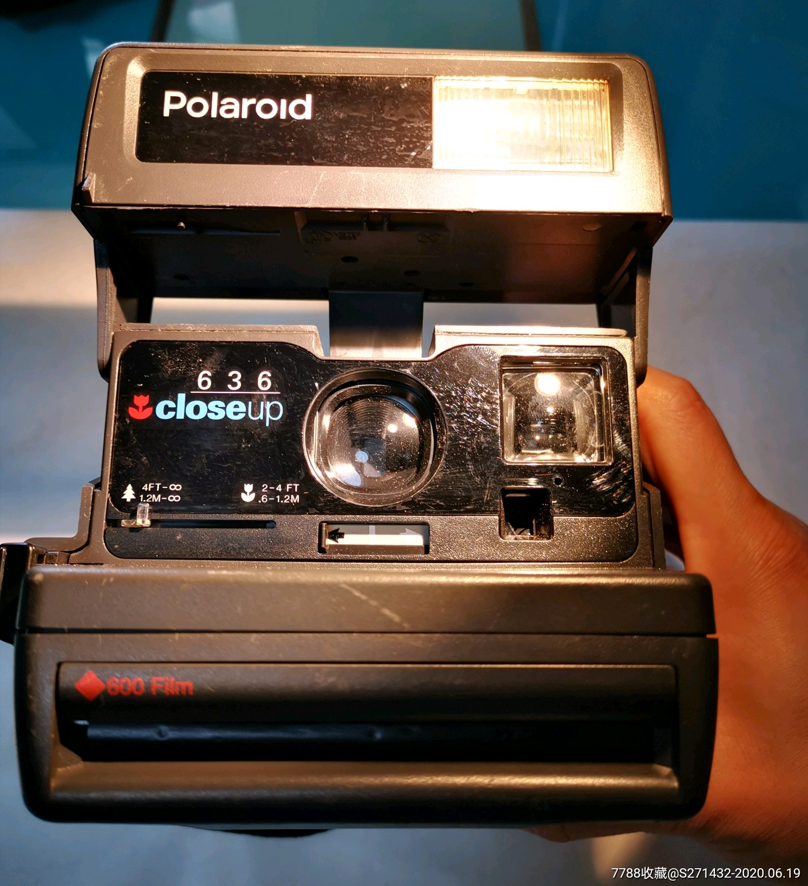 polaroid宝丽来636closeup拍立得一次成像相机