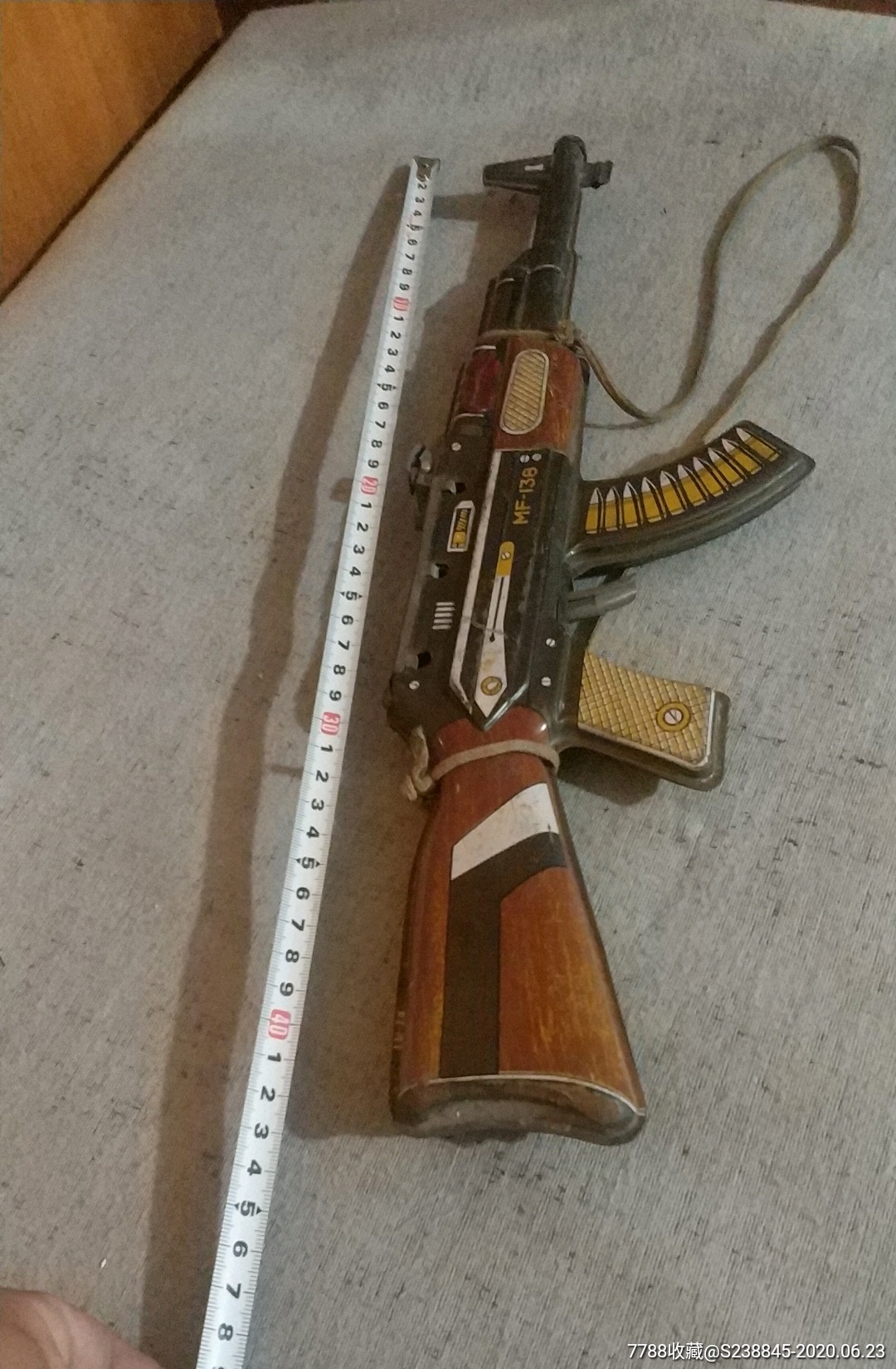 老铁皮玩具枪mf138