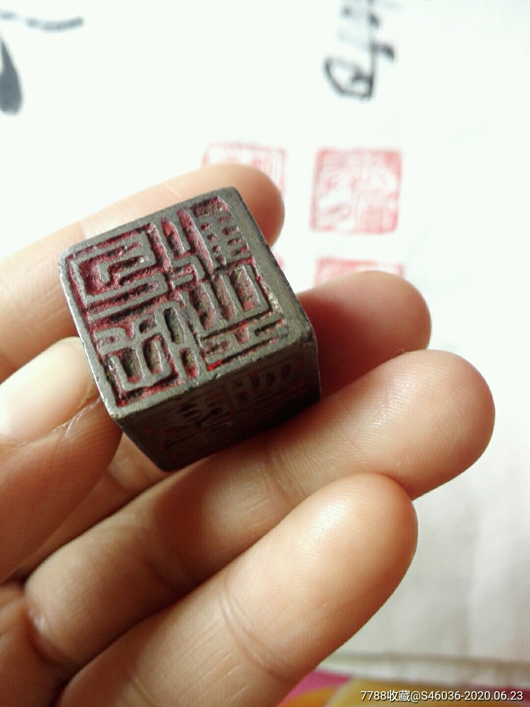 老铜印章