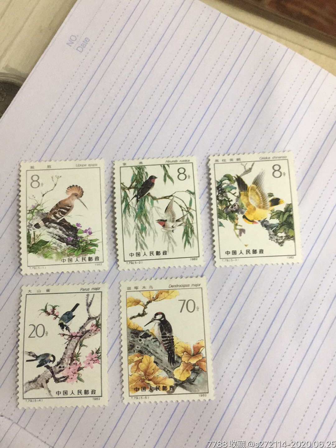 80年代邮票鸟类邮票1套,小全张_第2张