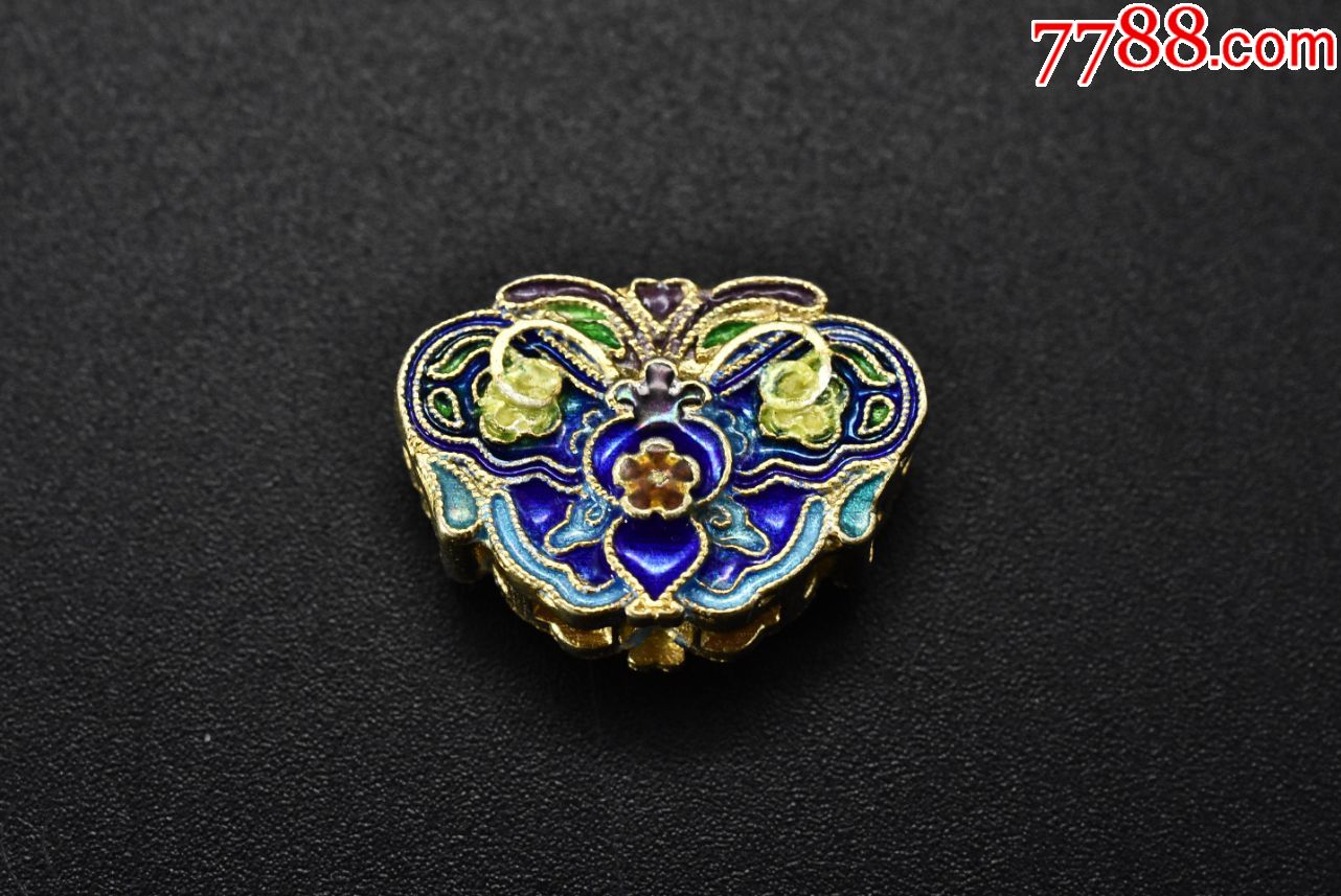 (vd1825)《925银烧蓝吊坠》一个