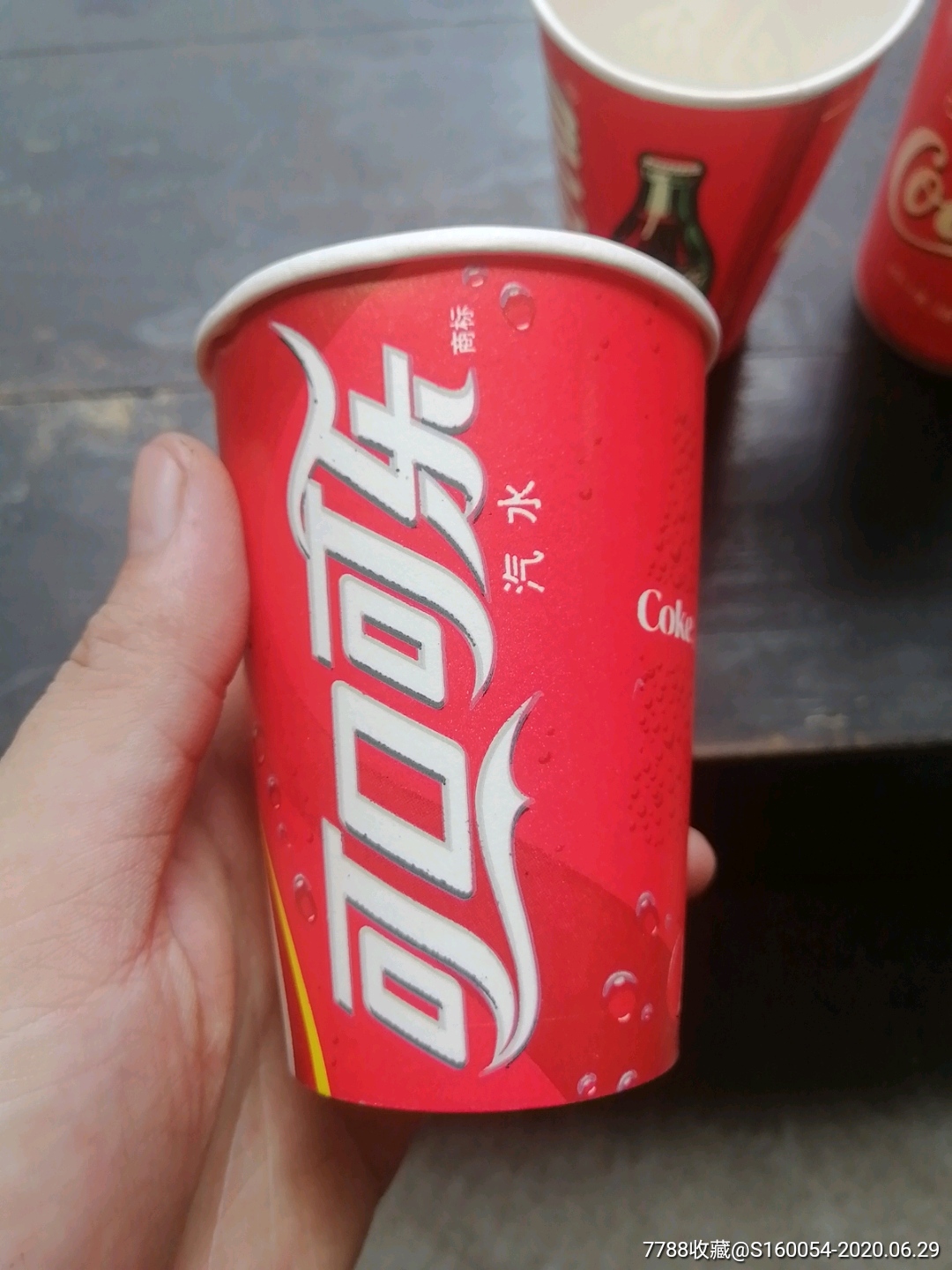可口可乐纸杯