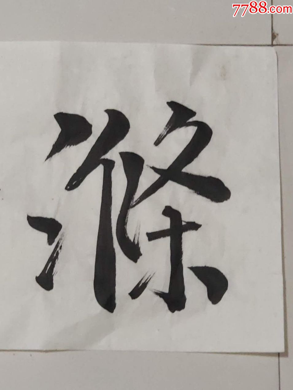 书法作品——涤除玄览