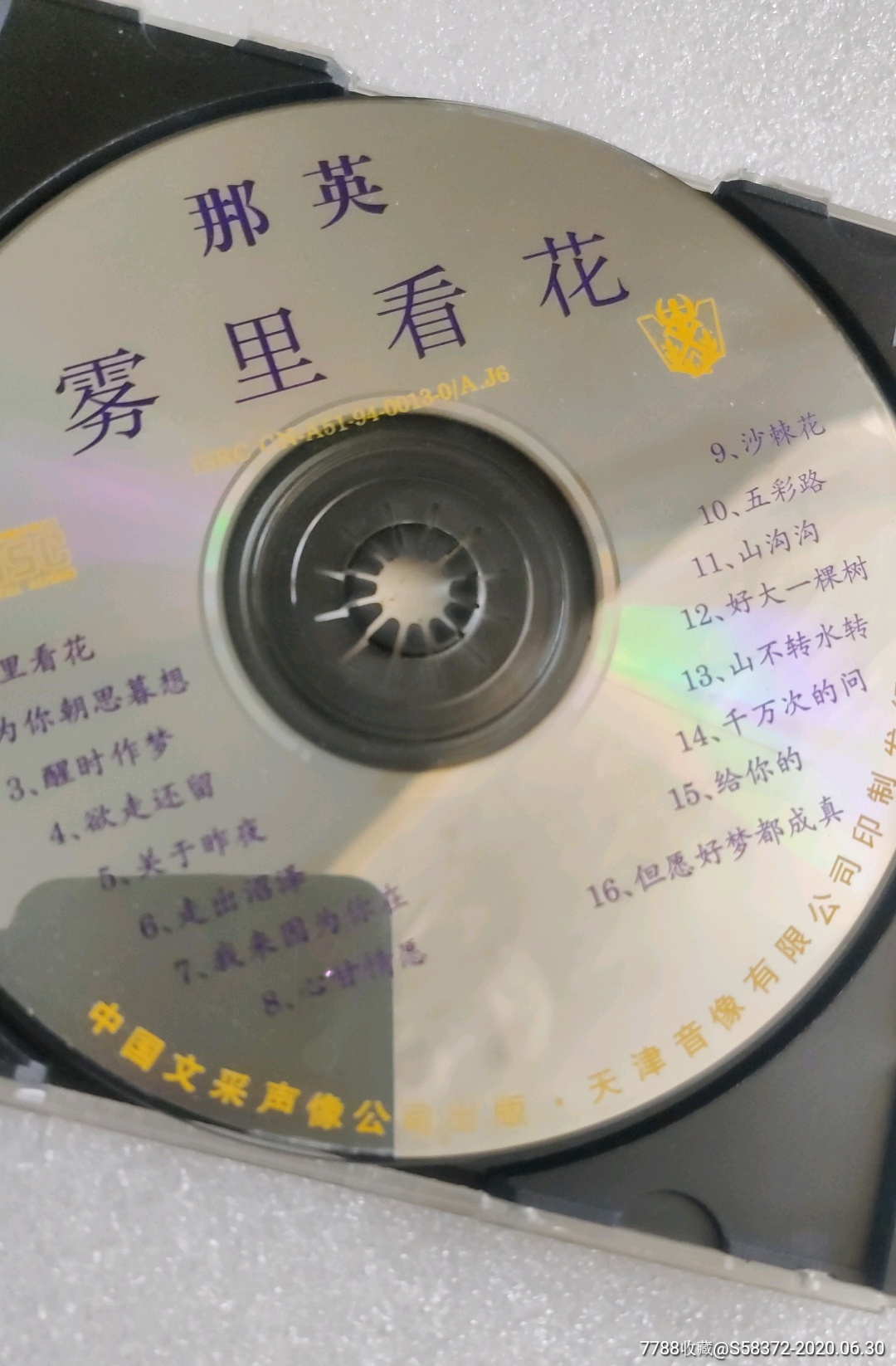 那英雾里看花