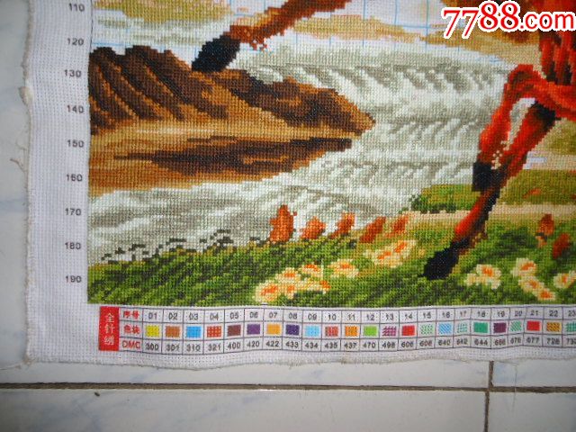 马到成功_十字绣画【中国收藏品专卖店】_第6张