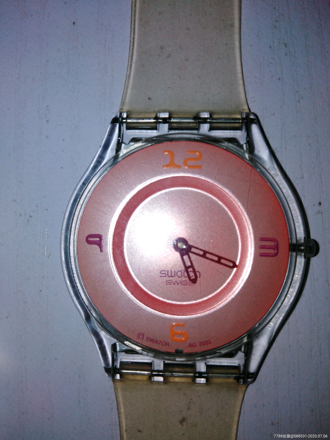 swatch超薄表