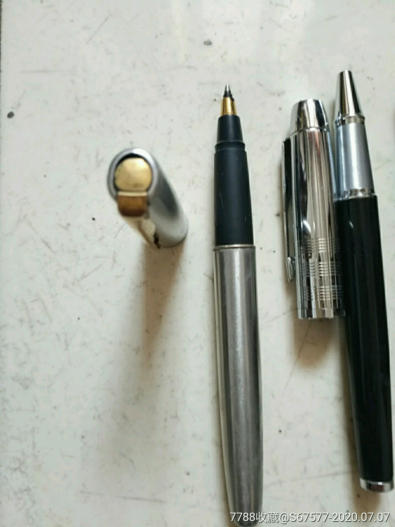 派克圆珠笔三支