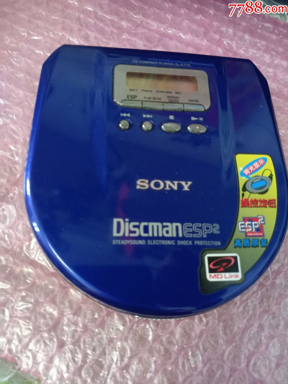 一台sony索尼cd碟片播放机