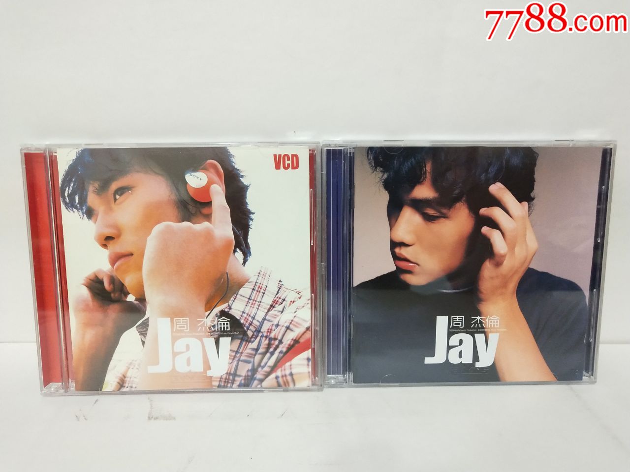 周杰伦jay-首张唱片【台湾阿尔发唱片00年出版cd vcd】
