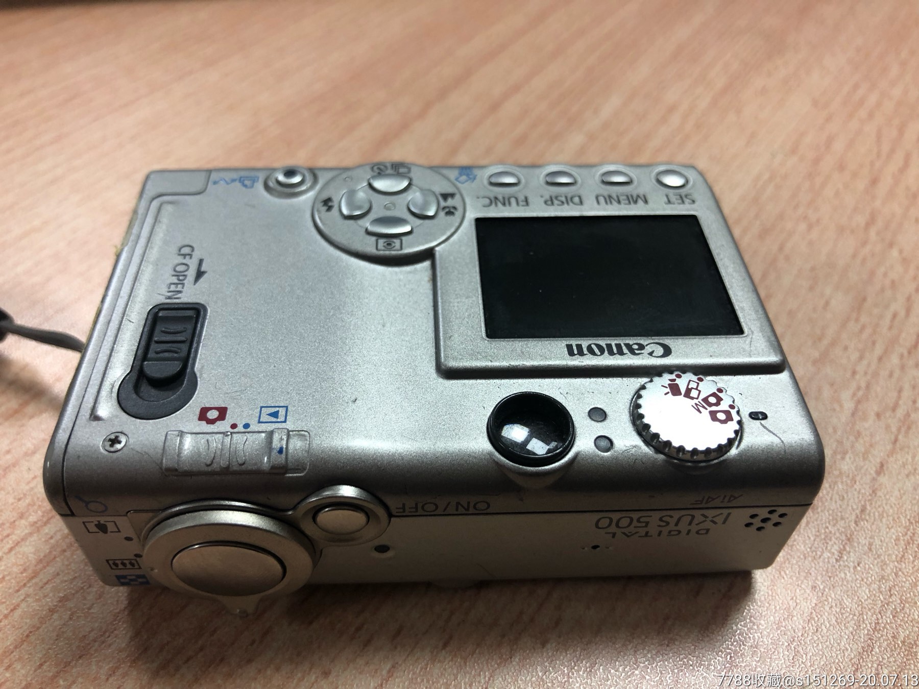 佳能ixus500卡片相机