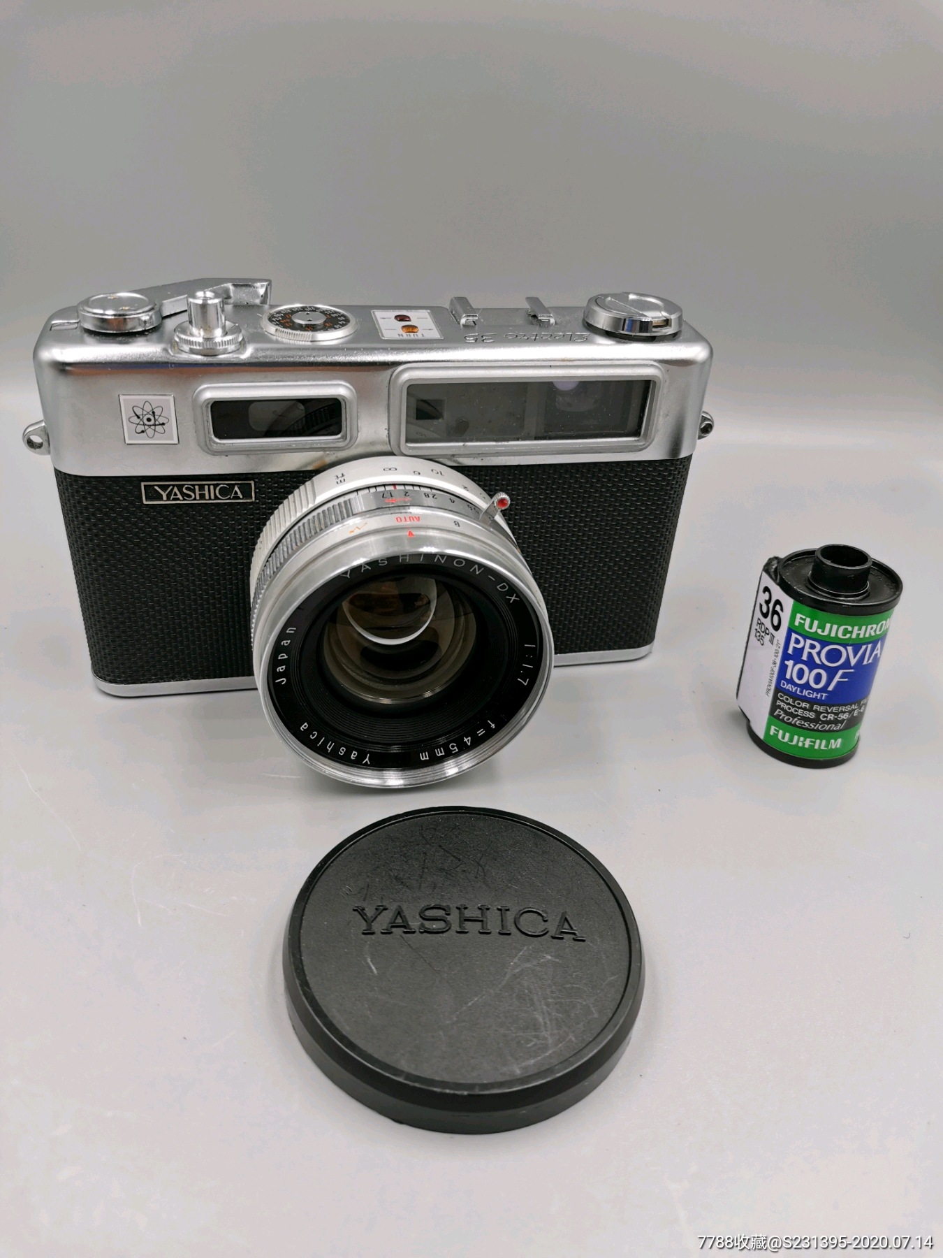 日本雅西卡yashica35老相机收藏