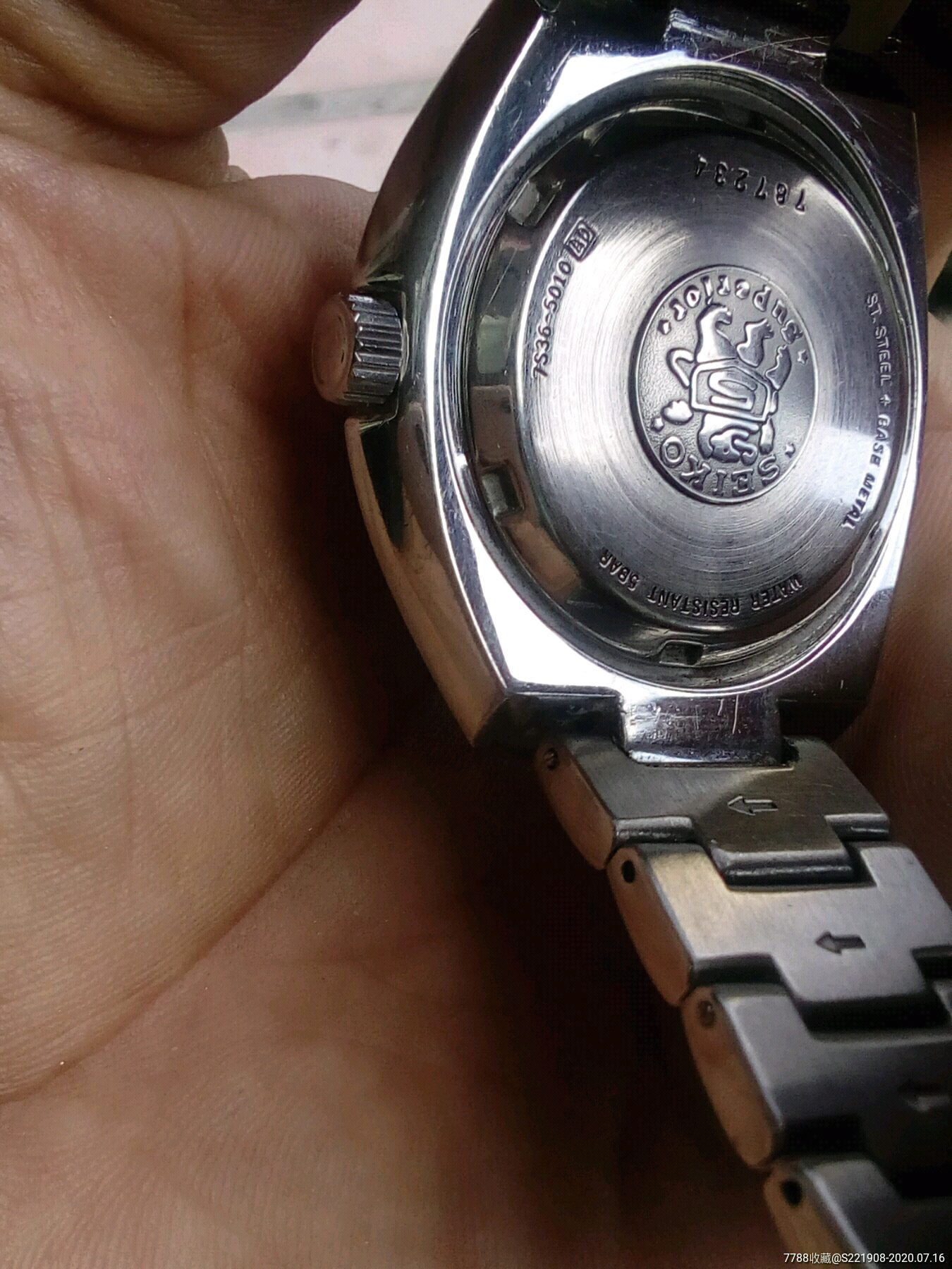 原装精工机械表【7s36机芯】