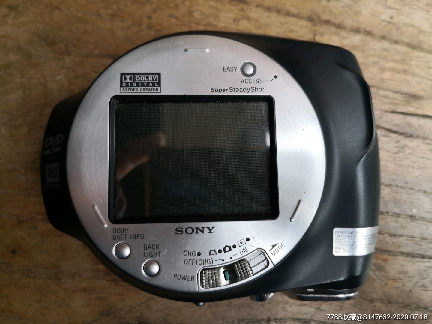 索尼(sonycorpdcr-dvd7)摄像机