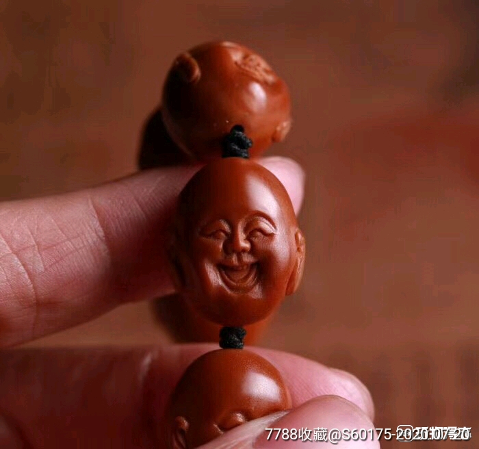夏雨老师倾情奉献橄榄核雕纯手工十分开心