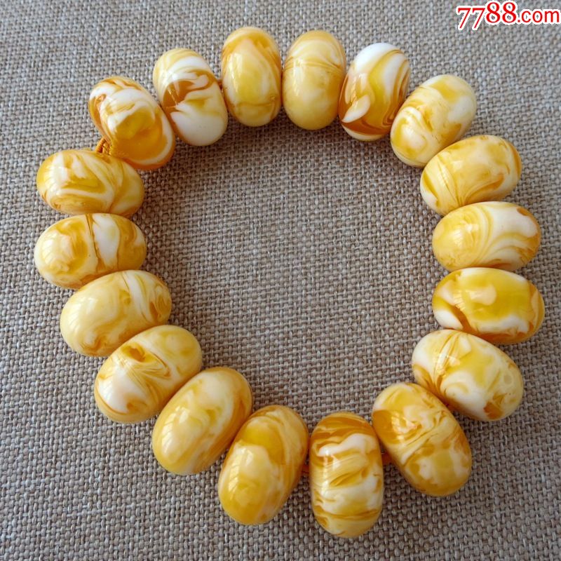 老蜜蜡手串花蜜手串_价格800元【古玩杂项店铺】_第2张